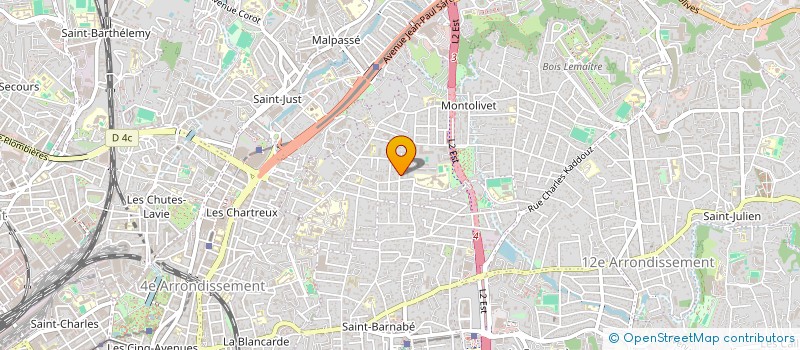 localisation de l'entreprise MONSIEUR JORDAN CAVAILLES  MARSEILLE