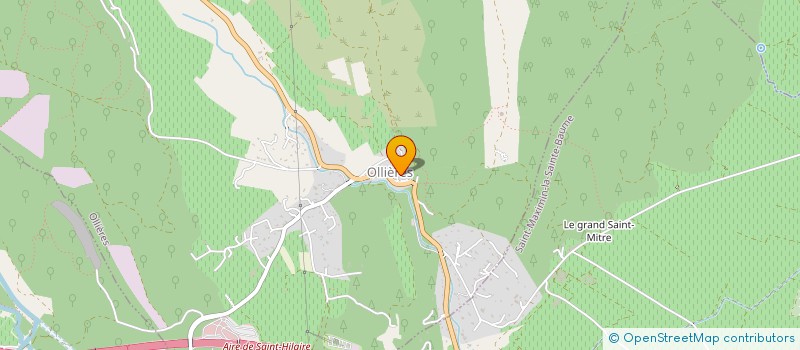 localisation de l'entreprise MONSIEUR JORDAN CHANDEZ  OLLIERES