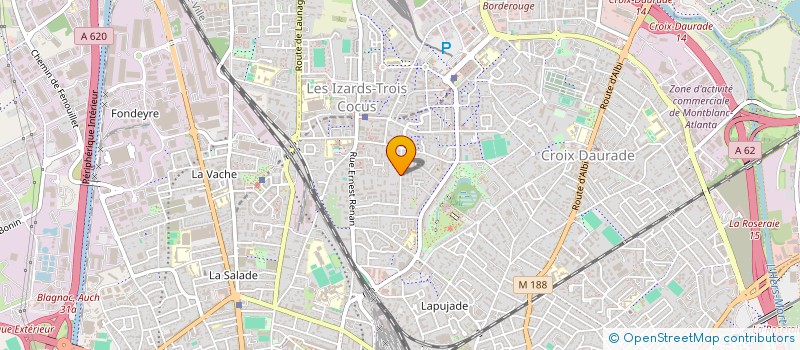 localisation de l'entreprise MONSIEUR JORDAN CHAPUT  TOULOUSE