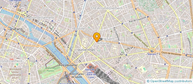 localisation de l'entreprise MONSIEUR JORDAN CHARLET  PARIS