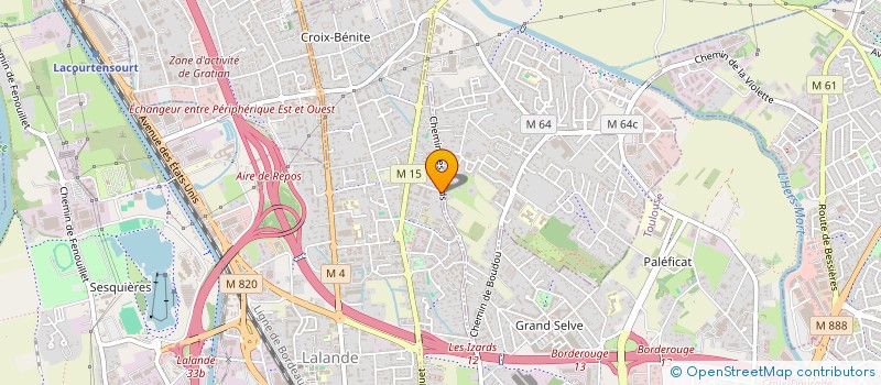 localisation de l'entreprise MONSIEUR JORDAN CHATELAIN à TOULOUSE
