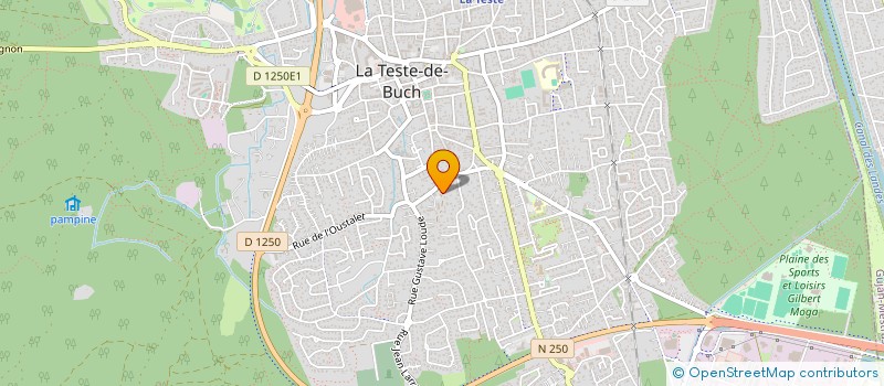 localisation de l'entreprise MONSIEUR JORDAN CHAUDUN à LA TESTE-DE-BUCH