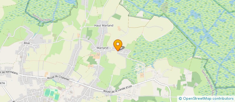 localisation de l'entreprise MONSIEUR JORDAN CHERON  SAINT-ANDRE-DES-EAUX