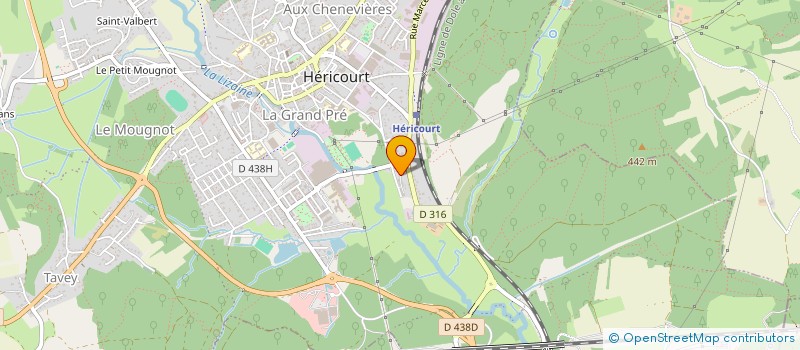 localisation de l'entreprise MONSIEUR JORDAN CHIKHI  HERICOURT