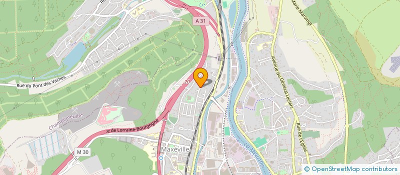 localisation de l'entreprise MONSIEUR JORDAN COMISI  MAXEVILLE