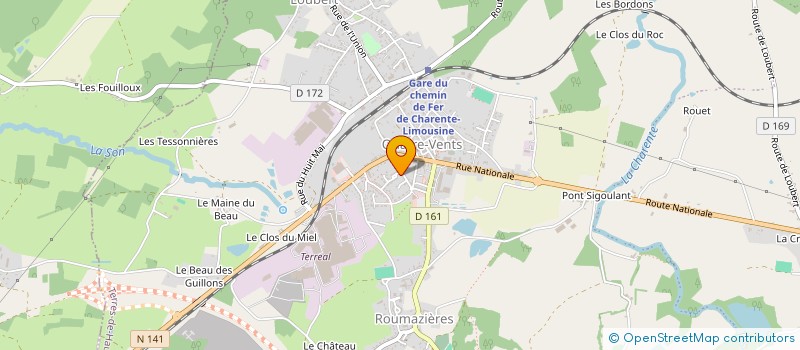 localisation de l'entreprise MONSIEUR JORDAN CONTE à TERRES-DE-HAUTE-CHARENTE