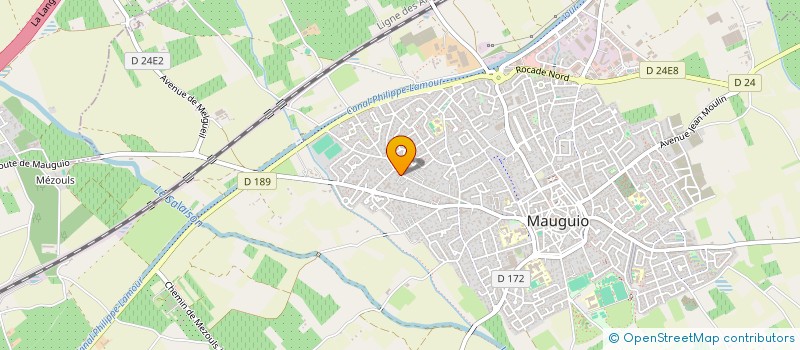 localisation de l'entreprise MONSIEUR JORDAN CORNUS  MAUGUIO