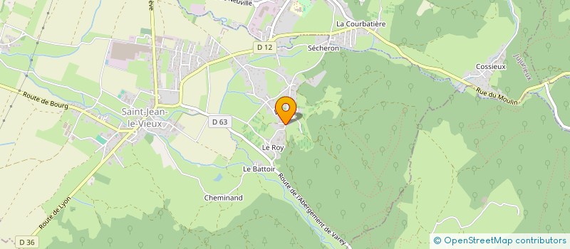 localisation de l'entreprise MONSIEUR JORDAN D'OSUALDO  SAINT-JEAN-LE-VIEUX