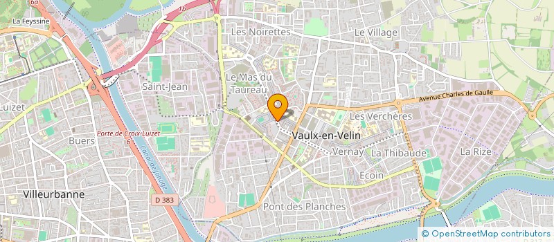 localisation de l'entreprise MONSIEUR JORDAN DAKHLI  VAULX-EN-VELIN
