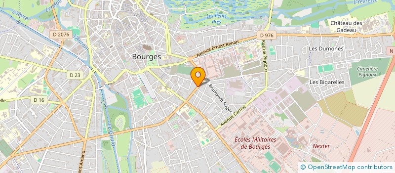 localisation de l'entreprise MONSIEUR JORDAN DAOUT  BOURGES