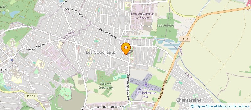 localisation de l'entreprise MONSIEUR JORDAN DAS NEVES  CHELLES