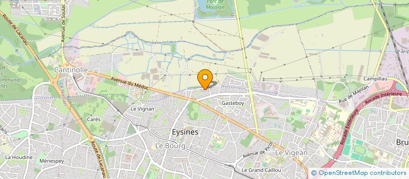 localisation de l'entreprise MONSIEUR JORDAN DE SOUSA  EYSINES