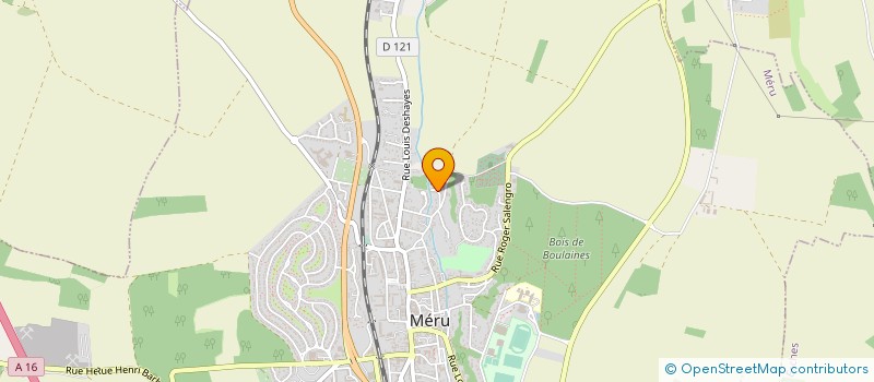 localisation de l'entreprise MONSIEUR JORDAN DELALIN  MERU