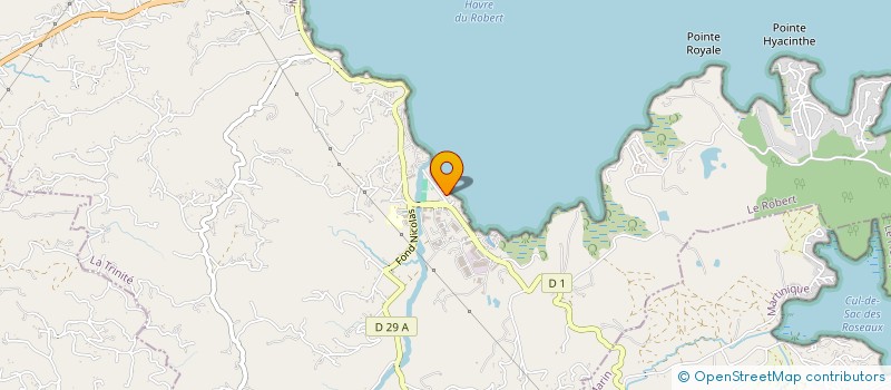 localisation de l'entreprise MONSIEUR JORDAN DELERAY à LE ROBERT