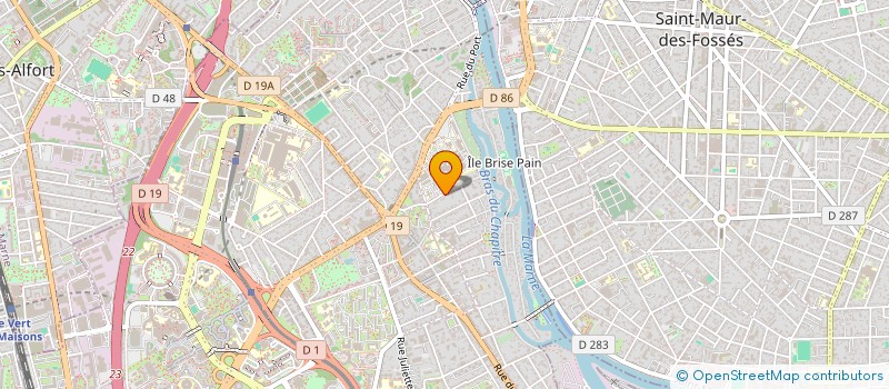 localisation de l'entreprise MONSIEUR JORDAN DELOR  CRETEIL