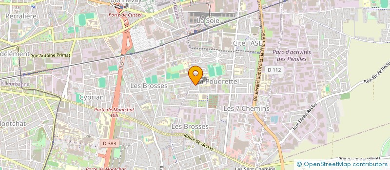 localisation de l'entreprise MONSIEUR JORDAN DELVALLEE  VAULX-EN-VELIN