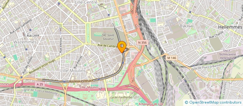 localisation de l'entreprise MONSIEUR JORDAN DEMESTRE  LILLE