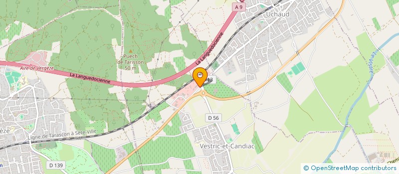 localisation de l'entreprise MONSIEUR JORDAN DESBARRES  VESTRIC-ET-CANDIAC