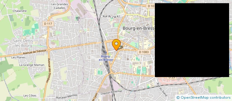 localisation de l'entreprise MONSIEUR JORDAN DESBENOIT à BOURG-EN-BRESSE