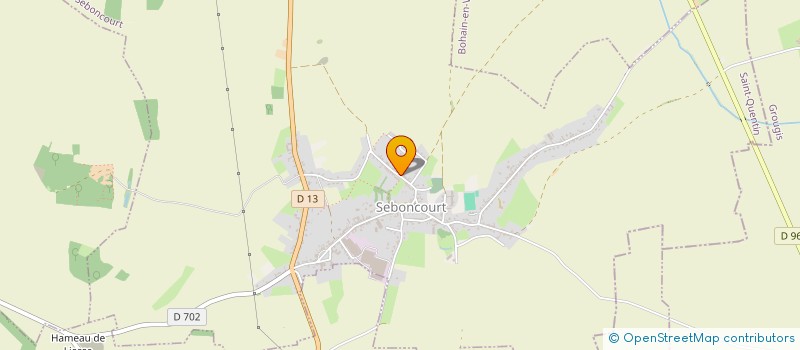 localisation de l'entreprise MONSIEUR JORDAN DESTRAIT  SEBONCOURT