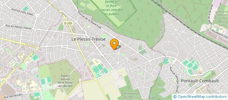 localisation de l'entreprise MONSIEUR JORDAN DIAS  LE PLESSIS-TREVISE