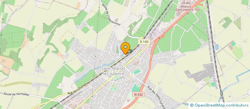 localisation de l'entreprise MONSIEUR JORDAN DOS REIS à SAINT-MARCEL-LES-VALENCE