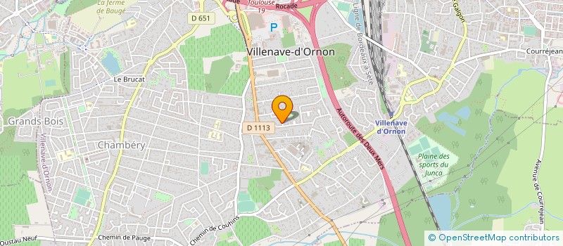 localisation de l'entreprise MONSIEUR JORDAN DOURNEAU  VILLENAVE-D'ORNON