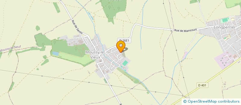 localisation de l'entreprise MONSIEUR JORDAN DRIGEARD  MOUSSY-LE-VIEUX