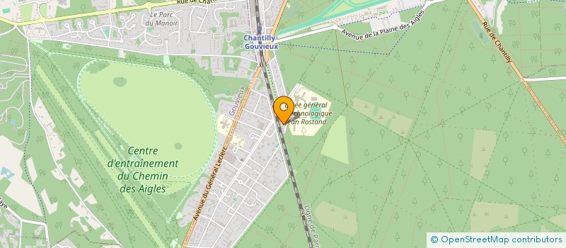 localisation de l'entreprise MONSIEUR JORDAN DRUMONT  CHANTILLY