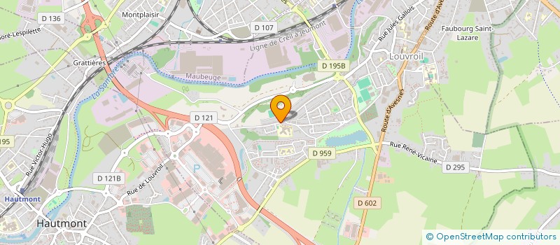 localisation de l'entreprise MONSIEUR JORDAN DUCASTELLE  LOUVROIL