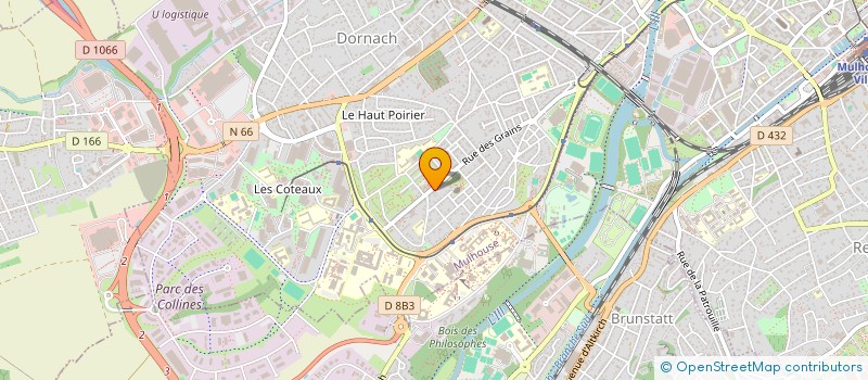 localisation de l'entreprise MONSIEUR JORDAN EHRENBOGEN  MULHOUSE