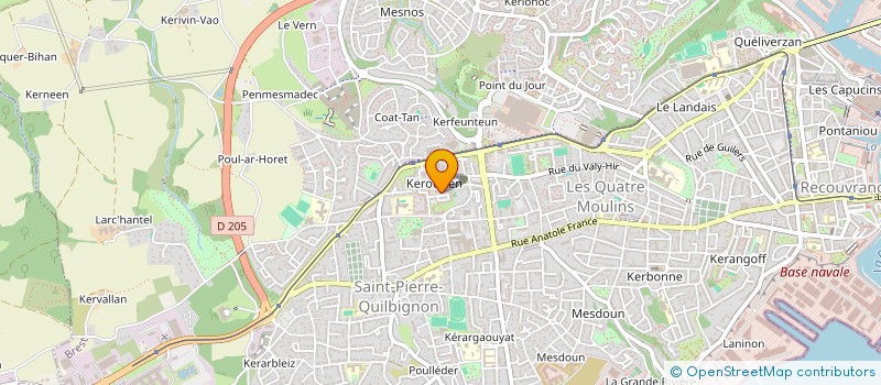 localisation de l'entreprise MONSIEUR JORDAN FAUVEAU à BREST