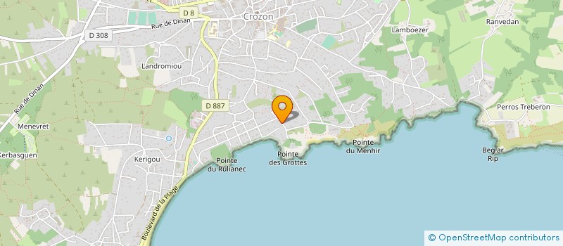 localisation de l'entreprise MONSIEUR JORDAN FAVRE à CROZON