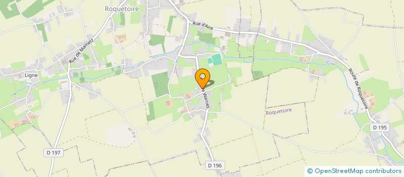 localisation de l'entreprise MONSIEUR JORDAN FERAMUS  ROQUETOIRE