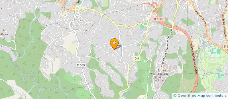 localisation de l'entreprise MONSIEUR JORDAN FERNANDEZ à GRASSE