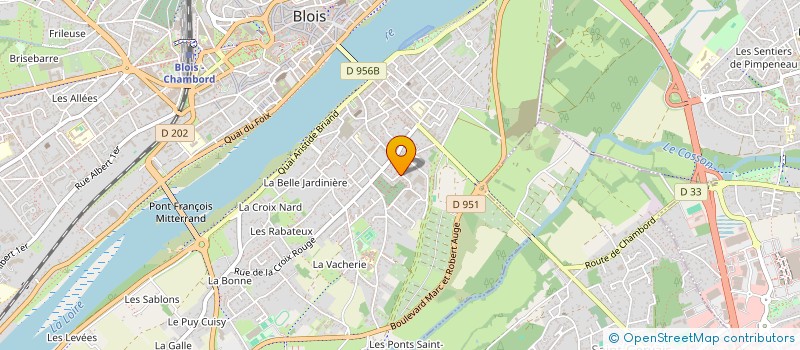 localisation de l'entreprise MONSIEUR JORDAN FERRAND  BLOIS