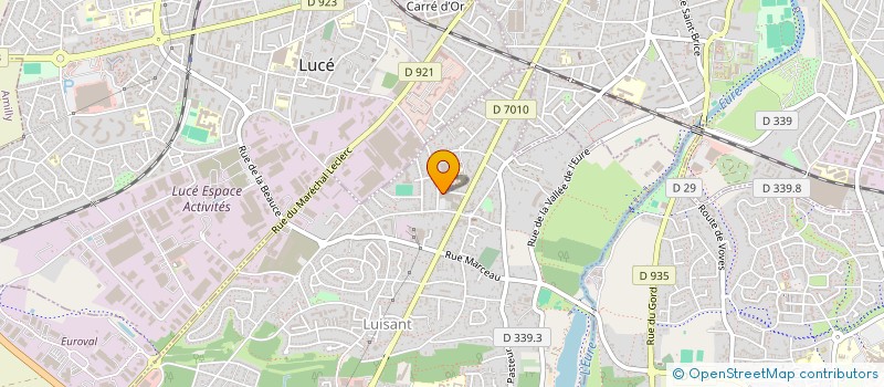 localisation de l'entreprise MONSIEUR JORDAN FERRANDO à LUISANT