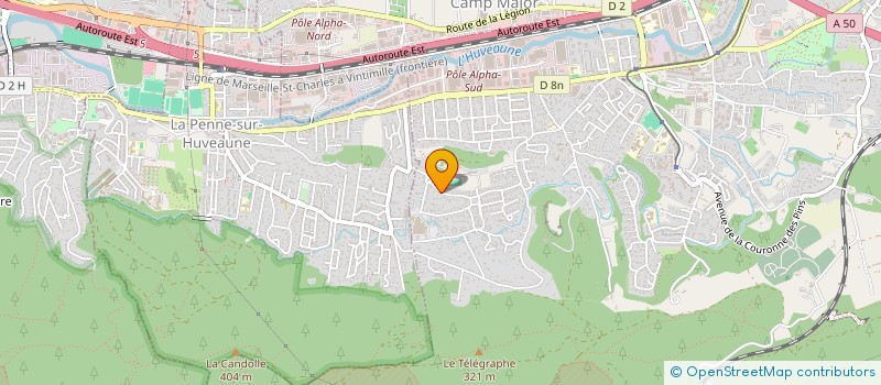 localisation de l'entreprise MONSIEUR JORDAN FIGUEROLA  AUBAGNE