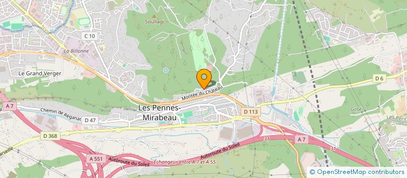 localisation de l'entreprise MONSIEUR JORDAN FIRRINCIELI à LES PENNES-MIRABEAU