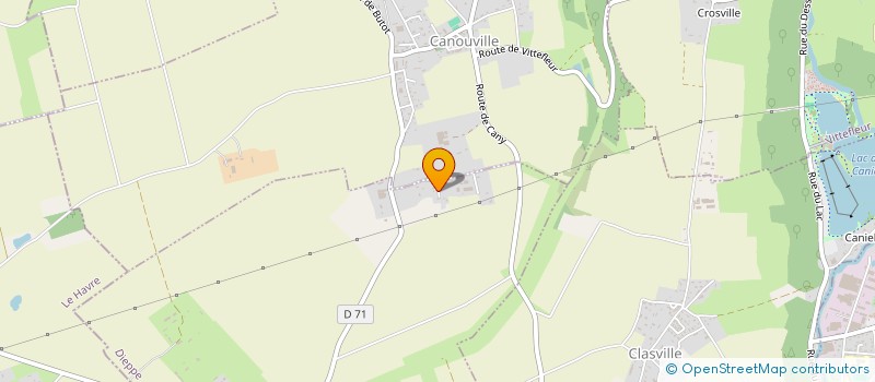 localisation de l'entreprise MONSIEUR JORDAN FOISSOTTE  OUAINVILLE