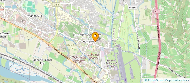 localisation de l'entreprise MONSIEUR JORDAN FRAUD  AVIGNON