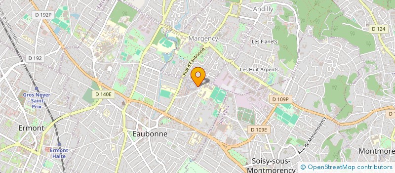 localisation de l'entreprise MONSIEUR JORDAN FURTADO à EAUBONNE