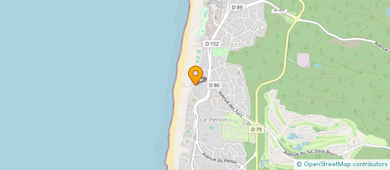 localisation de l'entreprise MONSIEUR JORDAN GANASSI  SEIGNOSSE