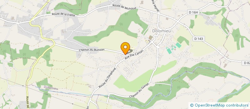 localisation de l'entreprise MONSIEUR JORDAN GAULT  DOLOMIEU