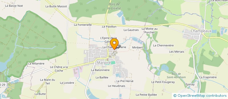 localisation de l'entreprise MONSIEUR JORDAN GERARD  MARPIRE