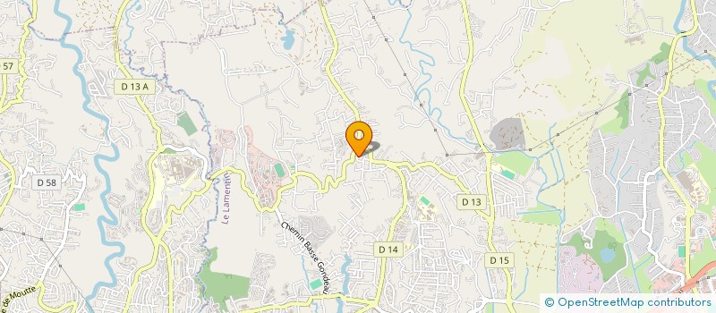 localisation de l'entreprise MONSIEUR JORDAN GERCIN  LE LAMENTIN