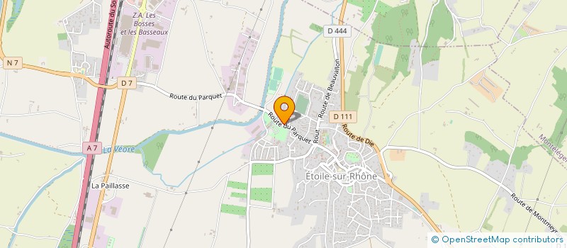 localisation de l'entreprise MONSIEUR JORDAN GILLES à ETOILE-SUR-RHONE