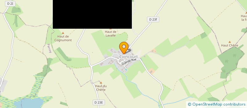 localisation de l'entreprise MONSIEUR JORDAN GILLET  COINCOURT