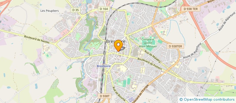 localisation de l'entreprise MONSIEUR JORDAN GIROIRE  BRESSUIRE