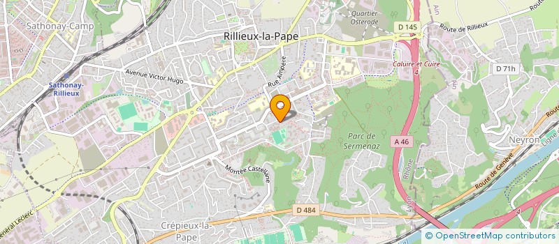 localisation de l'entreprise MONSIEUR JORDAN GONCALVES  RILLIEUX-LA-PAPE